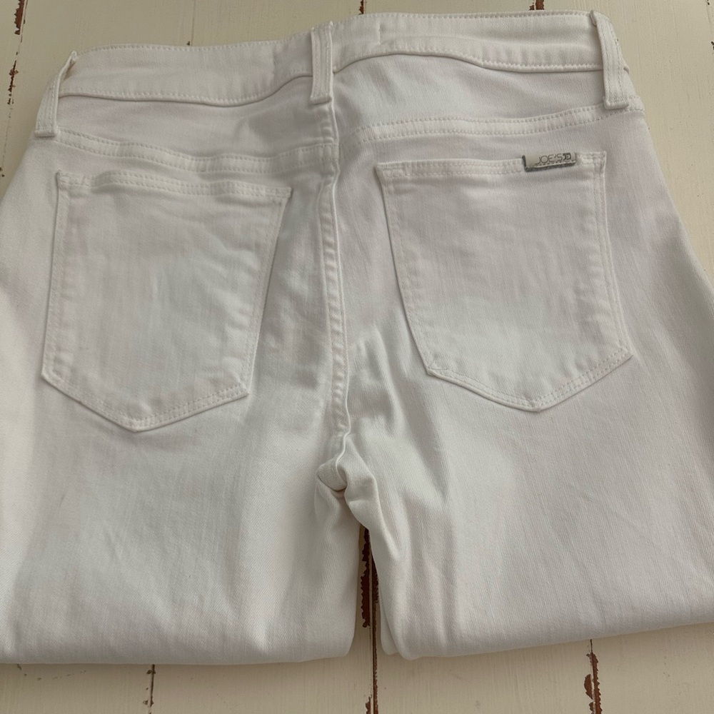 Joe's Jeans White Skinny Jeans